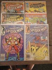 Vintage Marvel Comics Copper Age Lot The Amazing Spider-Man Some Newsstand/Keys picture