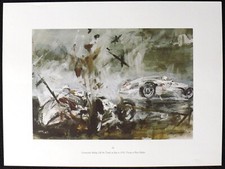 1939 Belgian Grand Prix Spa MERCEDES W 154 Caracciola Walter GOTSCHKE Print picture