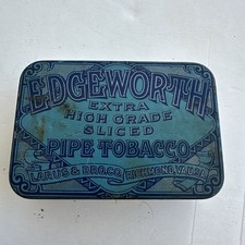 Vintage Edgeworth Pipe Tobacco Tin Extra High Grade Sliced Larus Richmond VA USA picture