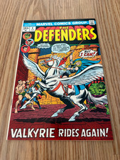 Defenders  4  NM  9.4  High Grade  1st Valkyrie Incredible Hulk  Doctor Strange picture