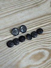 VTG Gianni Versace V2 Men’s Blazer Metal Buttons • Lot of 8 picture