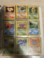 Huge Base Set Vintage Pokemon Collection Lot Wotc Holos Topps Pokemon Cards Lot picture