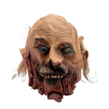 Vintage 90s Branded Horror Halloween Gore Zombie Latex Mask (Read Desc) RARE picture