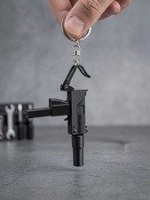 Mini Uzi Keychain BB Launcher Toy Model - Suppressor Barrel picture