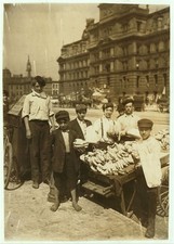 Photo:Indianapolis Indiana 1908 Italian Boys Fruit Venders E.N. Clopper picture