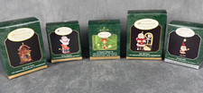 Lot of 5 Hallmark Keepsake Ornaments (1997-2000) Collector's Club - In Boxes picture