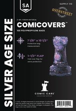 COMICARE Silver Age PP (Polypropylene) Bags: 100 ct By Comic Care picture