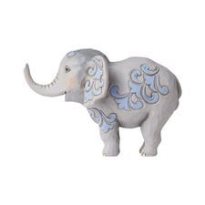 Enesco Jim Shore Heartwood Creek Elephant Miniature Figurine 3 Inch picture