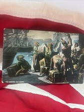 The Boston Tea Party postcard tea dump 4th July Independence revolution American picture