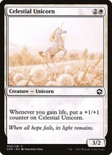 Celestial Unicorn Normal 5 common Adventures in the Forgotten Realms EN NM picture