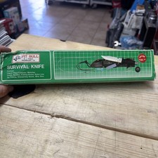 Vintage Rare NOS Pit Bull Survival Knife #KNS01S picture