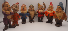 Vintage Walt Disney Seiberling Seven Dwarfs Set 1938 picture