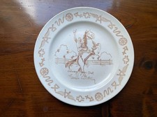 COLLECTIBLE AMERICA'S FAVORITE COWBOY  GENE AUTRY ~VINTAGE PLATE-FLYING A RANCH picture