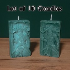 WHOLESALE Bulk Lot Of 10 Poseidon Neptune Greek God Deity Candles Witchcraft picture