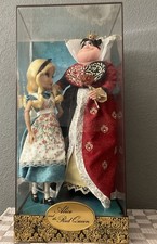 Disney Store Limited Edition Alice and Queen of Hearts Doll LE 6000 Rare picture