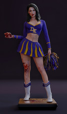 Jennifer’s Body Blood Siren Edition  1/4 Resin Statue  2 Portraits  Unpainted picture