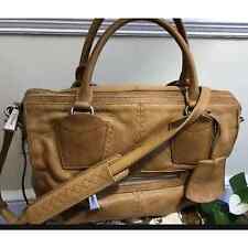 Botkier British Tan leather Satchel Shoulder bag Crossbody Bag picture