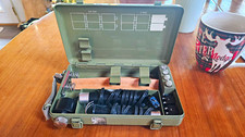 WILD HEERBRUGG Battery Box Bulbs Batteries Survey Light Theodolite Vintage NOS picture