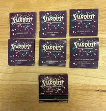 Stardust Hotel and Casino 7 Partial Matchbooks Las Vegas picture