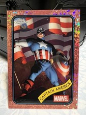 2025 Topps Chrome Marvel Captain America Rose Gold Refractor /40 picture
