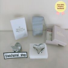 Vivienne Westwood Orb Heart Lighter Electronic Gas Lighters Silver With Box picture