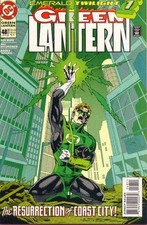 Green Lantern (3rd Series) #48 VF; DC | 1st Appearance Kyle Rayner - w/Bag+Board picture