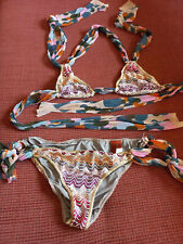 MISSONI iconic pattern, 2 pieces bikini set, size IT42, size S, used once picture