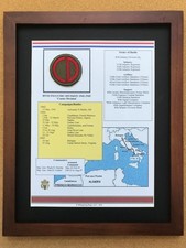 85th Infantry  Division Insignia and History in World War II, Italian Campaign picture