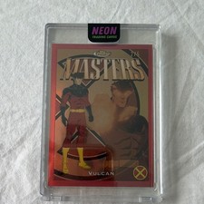 Topps 2025 Finest X-Men Vulcan /5 True Red #37 Marvel  picture