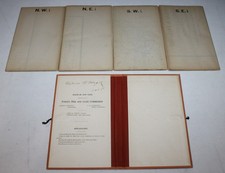 Rare 1909 (4) Part Map of The Adirondack Forest by Matthews-Northrup Buffalo NY picture