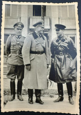Vintage WW2 Photo 1939 Brest Handover General Guderian Soviet Krivoshein Officer picture