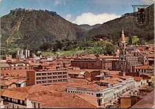 The Carmen's Church & Partial View of Bogota City Vintage Postcard TP12-18 picture