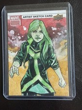 🔥2020-21 Upper Deck Marvel Annual Sketch Cards Polaris  1/1 Leon Braojos picture