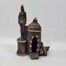 Cartagena Columbia Vintage Indigenous Woman Guardian  Statue Excellent Condition picture
