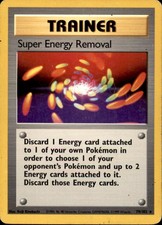 Pokemon Base Set Super Energy Removal 79/102 RARE HP picture