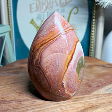 Polychrome Jasper Teardrop Approximately 3.79 in picture