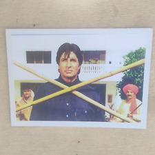 Bollywood Actor Star Photo Card Amitabh Bachchan Action Film Scene Postcard 7x5 picture