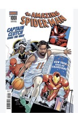 AMAZING SPIDER-MAN #1001 JALEN BRUNSON NY KNICKS NYCC EXCLUSIVE NM PRESALE 2026 picture
