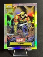 2024 Topps Chrome Marvel Silver Refractor Drax #91 picture