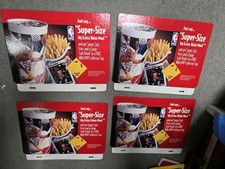 1994 McDonald's michael jordan supersize cup cardboard register topper picture