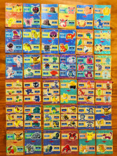 1999 Pokemon Vintage Evolutions Set Pocket Monsters Vending Prism 36pcs picture