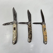 Vintage Imperial Pocket Knive Lot Of 3 NEED TLC picture