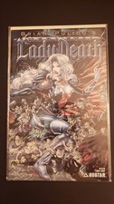 Brian Pulido's MEDIEVAL  LADY DEATH # 2 NM Wrap Variant AVATAR NM SAMHAIN SALE picture