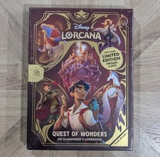 Disney Lorcana Quest of Wonders An Illumineer's Lorebook Sealed Promo Card NEW picture