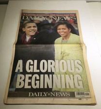 New York Daily News: Jan 21 2009, A Glorious Beginning picture