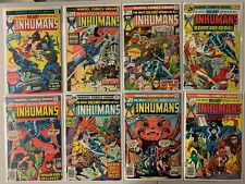 Inhumans set #1-12 12 diff avg 5.0 (1975-77) picture