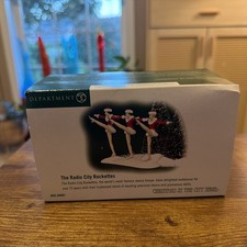 Department 56 Radio City Rockettes Christmas In The City w/ Box 2002 picture
