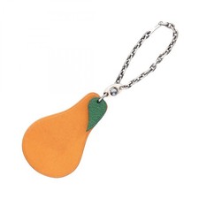 Hermes La France HERMES Leather Charm Butler Used Ladies picture