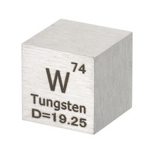 10mm Tungsten Cube Density Cube High Density Element Cube Unique Metal Cube picture