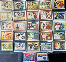 1909-1912 Rare Lot Of 27 T51 Murad Cigarettes College Series Tobacco Cards picture